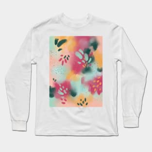 Colorful Modern Abstract Art 5 Long Sleeve T-Shirt